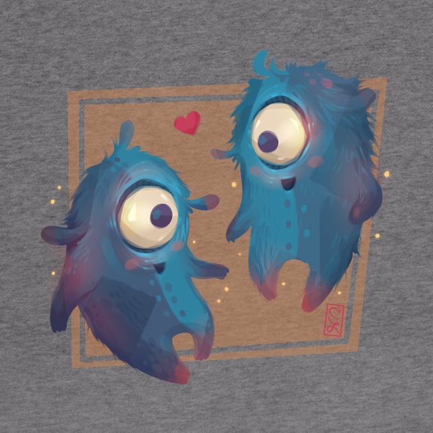 Monster Twin Buddies by Claire Lin